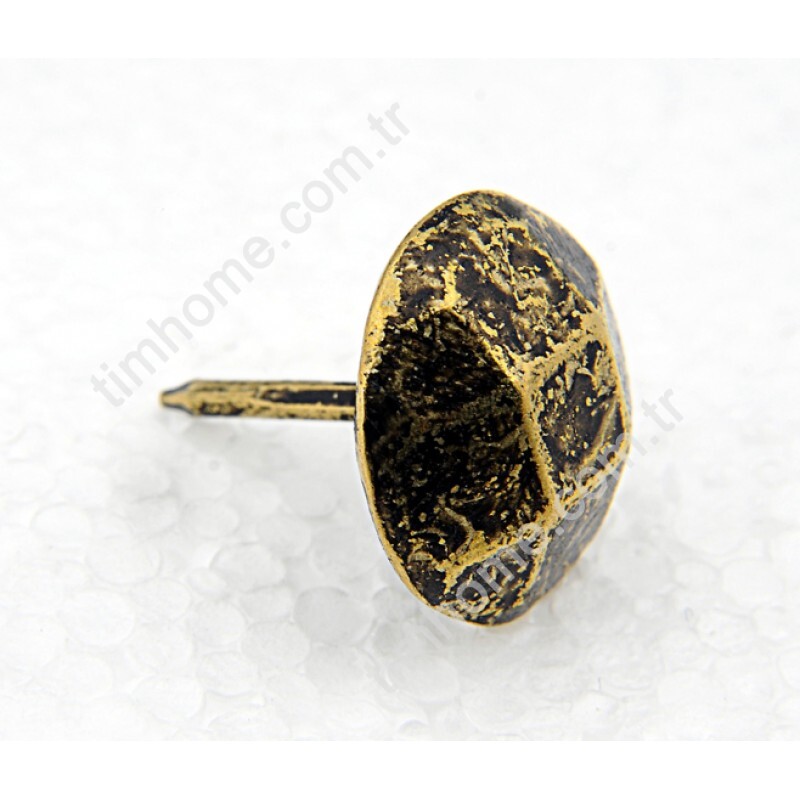 Furniture nails decorative Pentagon 16x19mm THG 008160